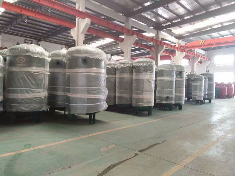 承德儲氣罐成品